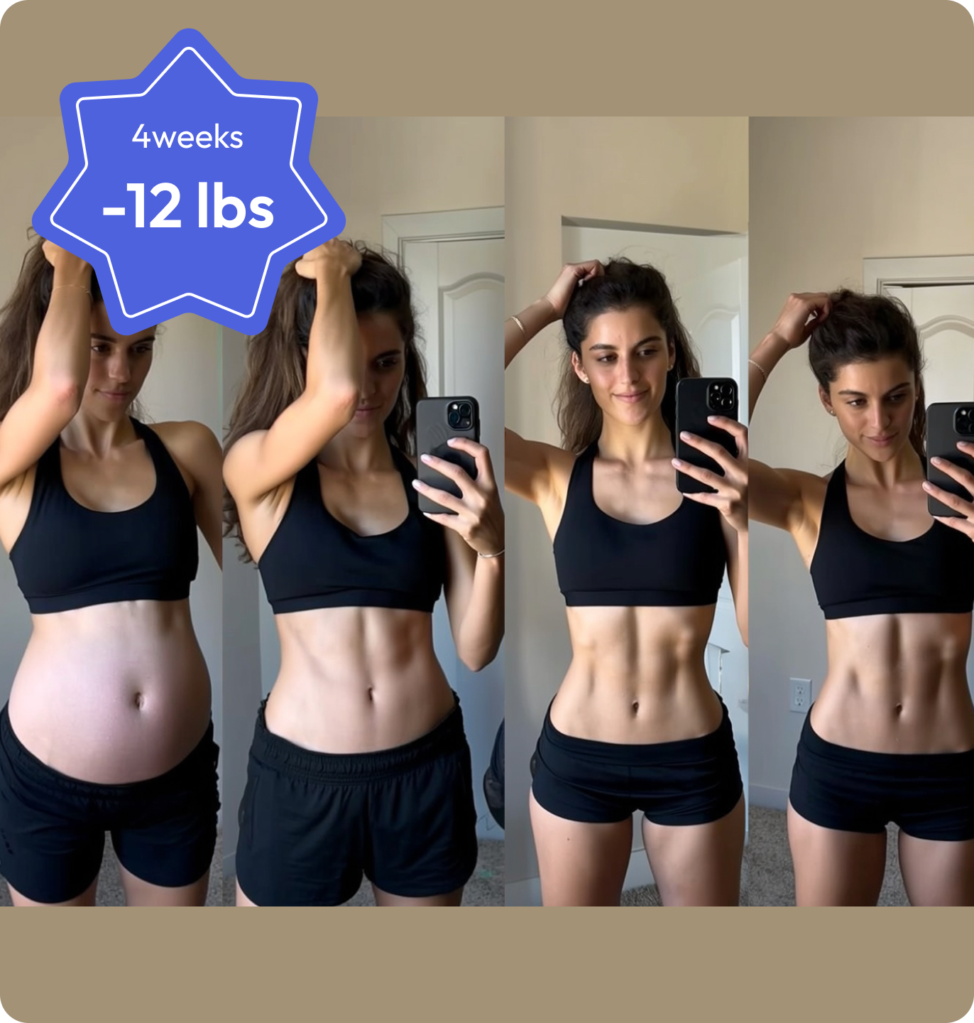 4 week transformation